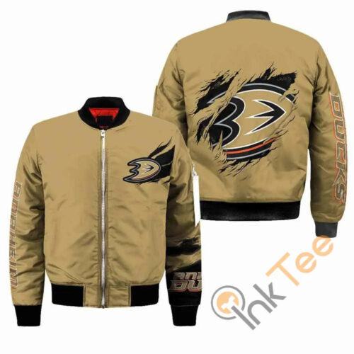 Anaheim Ducks NHL Apparel Best Christmas Gift For Fans Bomber Jacket