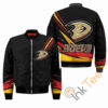 Anaheim Ducks NHL Black Apparel Best Christmas Gift For Fans Bomber Jacket