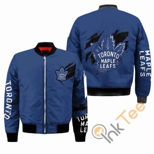 Toronto Maple Leafs NHL Apparel Best Christmas Gift For Fans Bomber Jacket