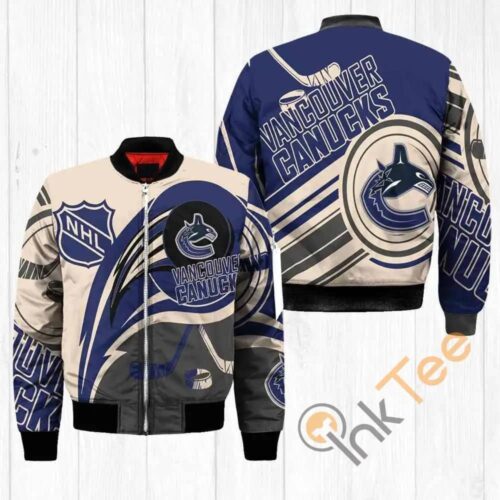 Vancouver Canucks NHL Balls Apparel Best Christmas Gift For Fans Bomber Jacket