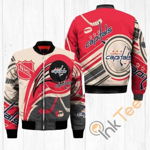 Washington Capitals NHL Balls Apparel Best Christmas Gift For Fans Bomber Jacket