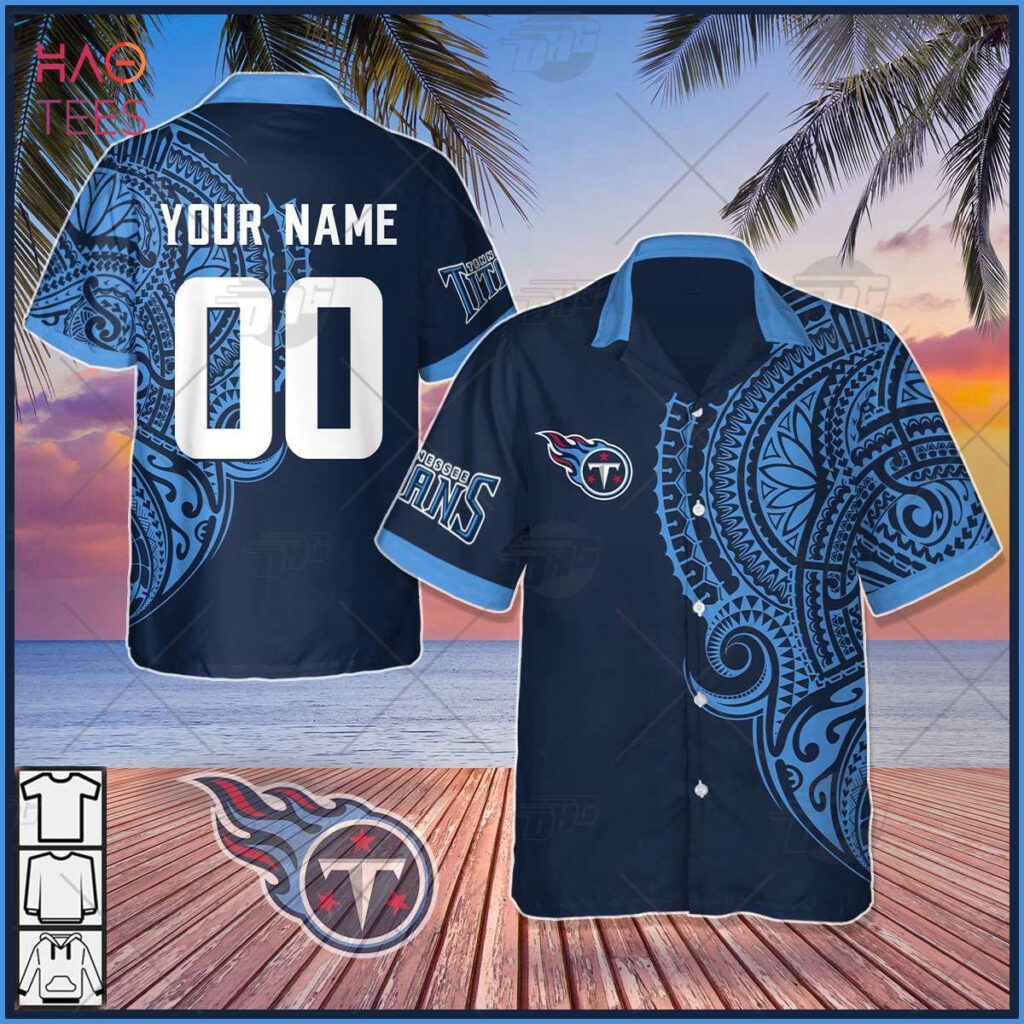 Personalize NFL Tennessee Titans Polynesian Tattoo Design Hawaiian