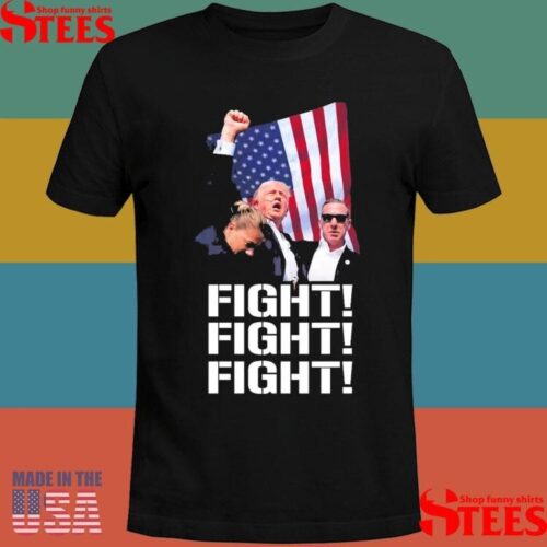 Official Donald Trump Shot Fight Trump 2024